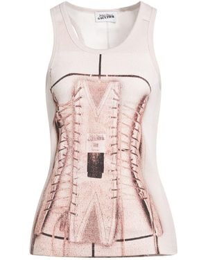 Jean Paul Gaultier Tank Tops - Pink