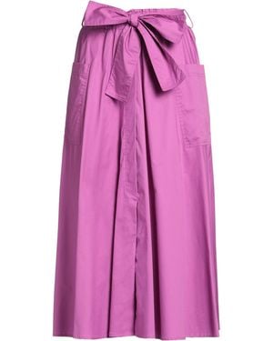 Shirtaporter Midi Skirt Cotton - Pink