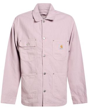 Carhartt Lilac Jacket Cotton, Linen - Pink