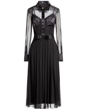 Dolce & Gabbana Midi Dress Silk, Polyester - Black