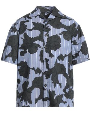 Neil Barrett Shirt Cotton - Blue