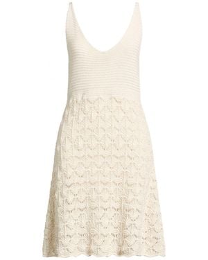 Eleventy Mini Dresses - Natural