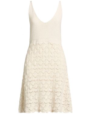 Eleventy Mini Dresses - Natural