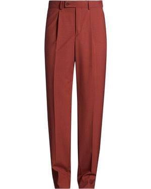 Caruso Trousers Wool - Red