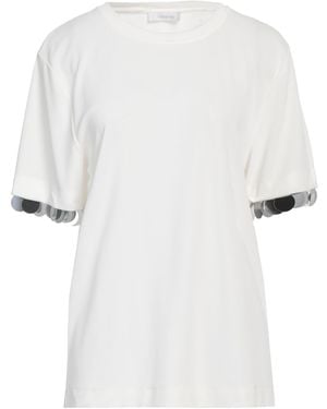 Rabanne Top Viscose, Polyamide, Elastane - White