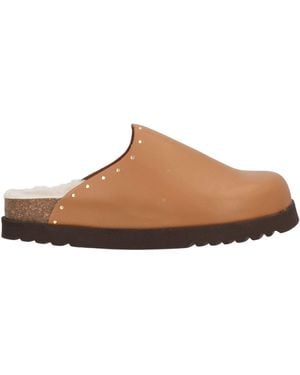 Scholl Mules & Clogs Leather - Brown