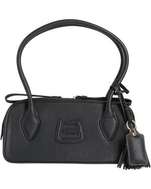 La Fille Des Fleurs Shoulder Bag - Black
