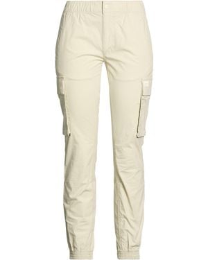 Calvin Klein Pants Cotton, Elastane - Natural