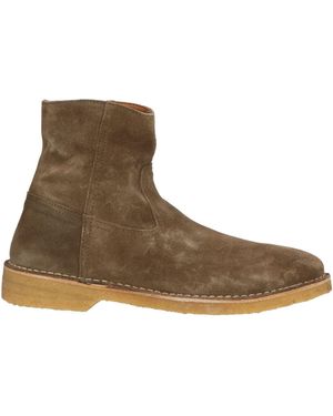 Isabel Marant Military Ankle Boots Leather - Brown