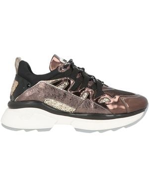 Nero Giardini Sneakers Textile Fibers, Leather - Brown