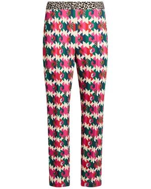 Marc Cain Pants Polyester, Elastane - Red