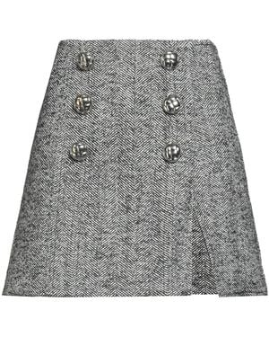Rabanne Mini Skirt - Gray