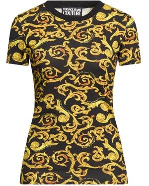 Versace Jeans Couture T-Shirt Cotton, Elastane - Yellow