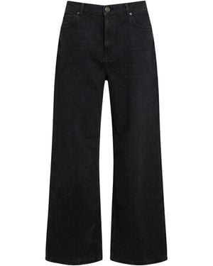 Twinset Jeans Cotton, Elastane - Black