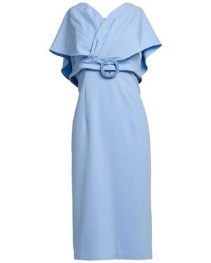 ALLURE EVENING Midi Dress - Blue