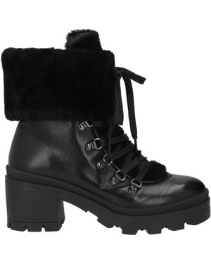 Bogner Ankle Boots Leather - Black