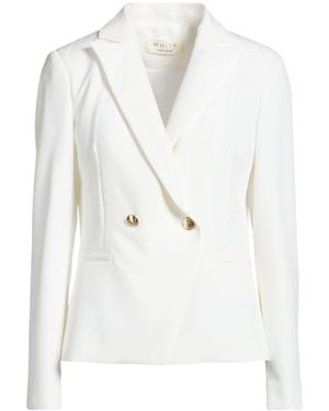 HELMUR® Blazer Viscose, Polyamide, Elastane - White