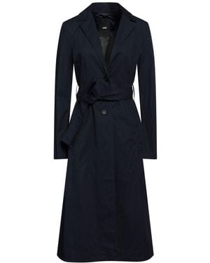 Add Overcoat & Trench Coat - Blue