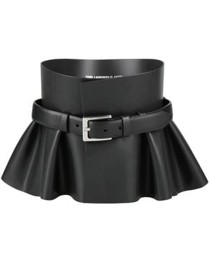 KARL LAGERFELD Cinturón - Negro