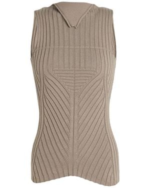 Rick Owens Top Cotton - Brown