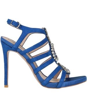 Luciano Barachini Sandals Leather - Blue