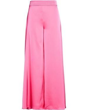 Hanita Fuchsia Pants Polyester - Pink