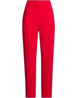 Alberta Ferretti Trousers Viscose, Acetate, Elastane - Red