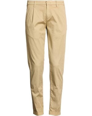 RE_HASH Khaki Pants Cotton, Lyocell, Elastane - Natural