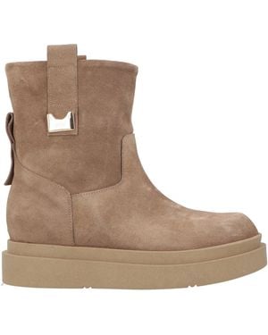 Ovyè Ankle Boots Leather - Brown