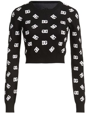 Dolce & Gabbana Jumper Viscose, Polyester - Black