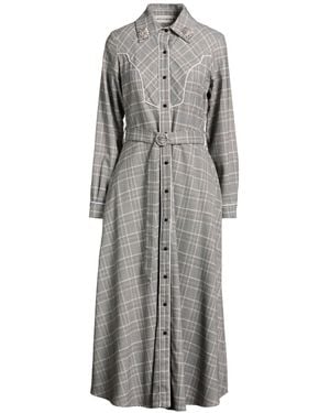 Shirtaporter Midi Dress - Gray