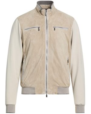 Moorer Light Jacket Ovine Leather - Natural