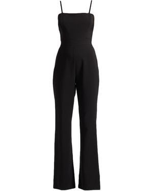 Rinascimento Jumpsuit Polyester, Elastane - Black