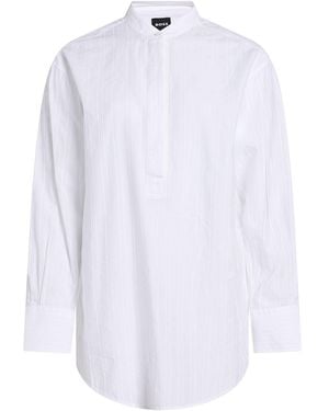 BOSS Top Cotton - White
