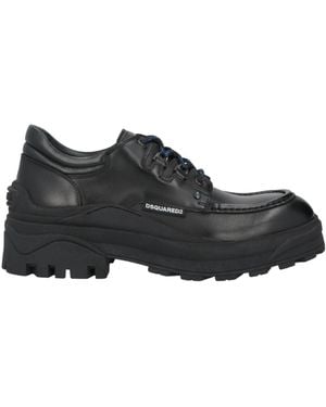 DSquared² Schnürschuh - Schwarz
