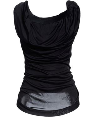 Vivienne Westwood Top Viscose - Black