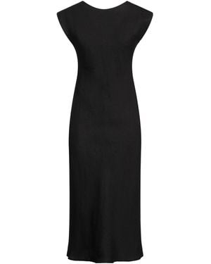Marella Midi Dress Linen - Black