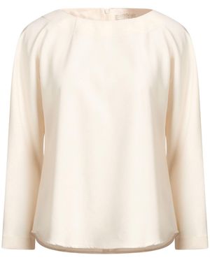 Antonelli Top Polyester, Virgin Wool, Elastane - White