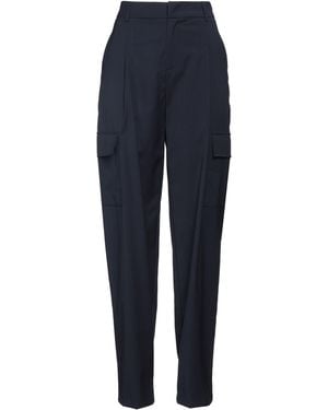 SKILLS & GENES Midnight Pants Polyester, Viscose, Wool, Elastane - Blue