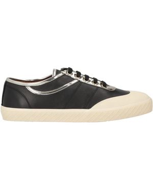 Bally Trainers Soft Leather - Black