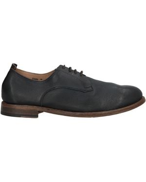 Silvano Sassetti Midnight Lace-Up Shoes Leather - Black
