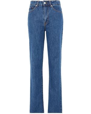 8 by YOOX Denim Trousers - Blue