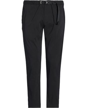 White Sand Pants Rayon, Nylon, Elastane - Black