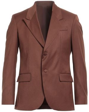 MARSĒM Collection Blazer Polyester, Viscose, Elastane - Brown