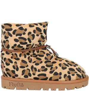 Flufié Ankle Boots - Brown
