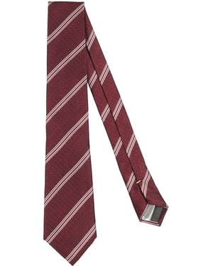 Canali Corbata Y Pajarita - Morado