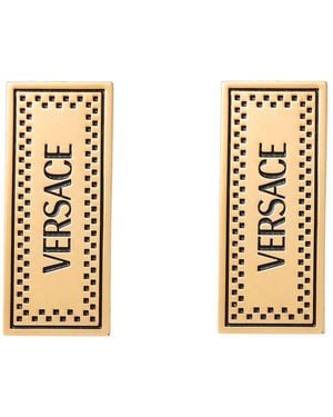 Versace Earrings Metal - Metallic