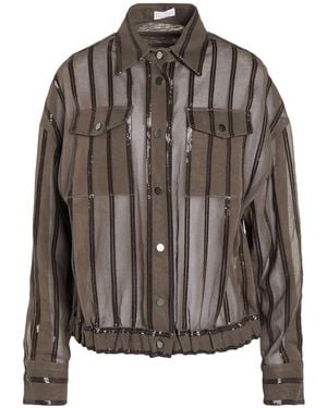 Brunello Cucinelli Jackets - Brown