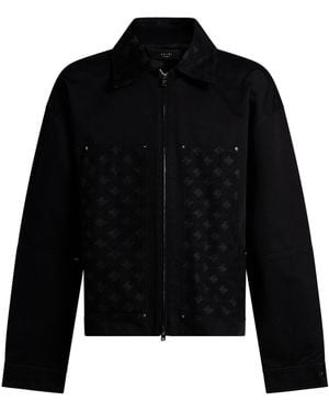 Amiri Jacket Cotton, Virgin Wool - Black