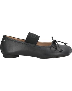 MM6 by Maison Martin Margiela Ballerine - Nero